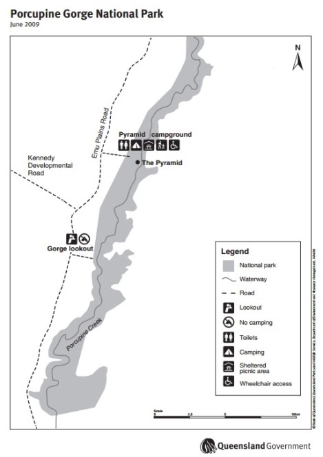 porcupine-gorge-national-park-map