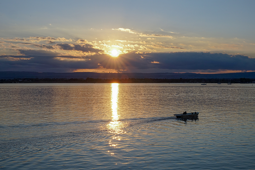 siracusa, tramonto, lo spettacolo comincia ora
