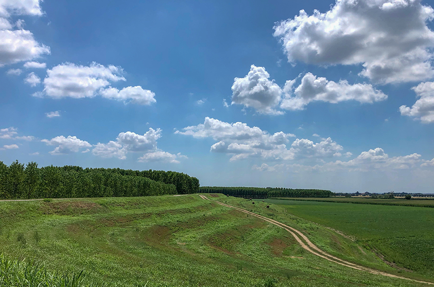 Un week end in bici lungo la destra Po