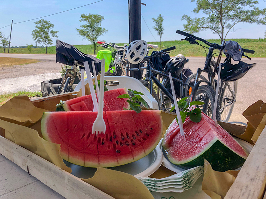 Un week end in bici lungo la destra Po