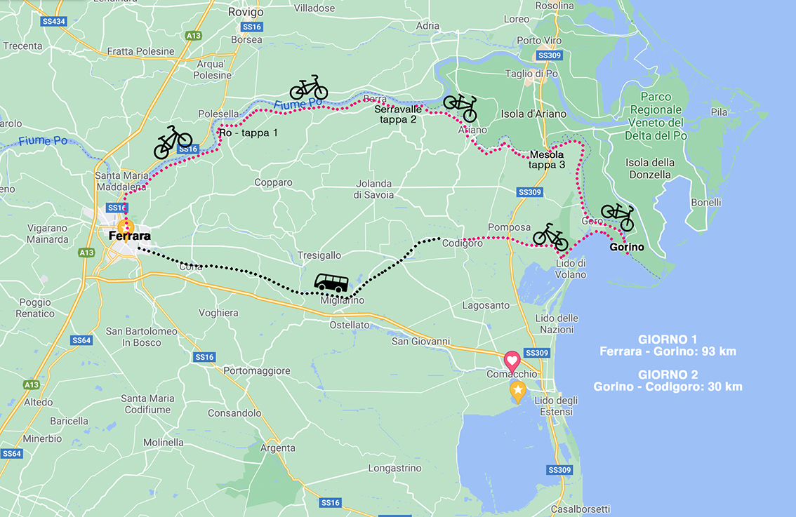 Un week end in bici lungo la destra Po | viaggio a modo mio, image size:1134x737