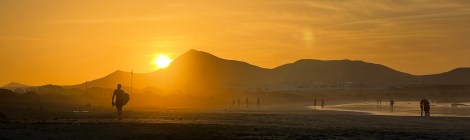 surfando a lanzarote
